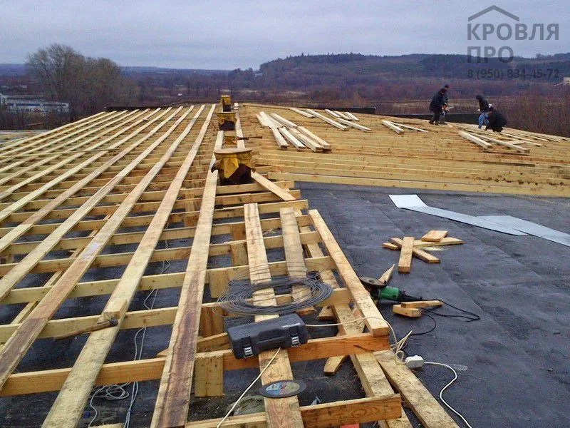 Стропильная система под плоскую кровлю, Беларусь