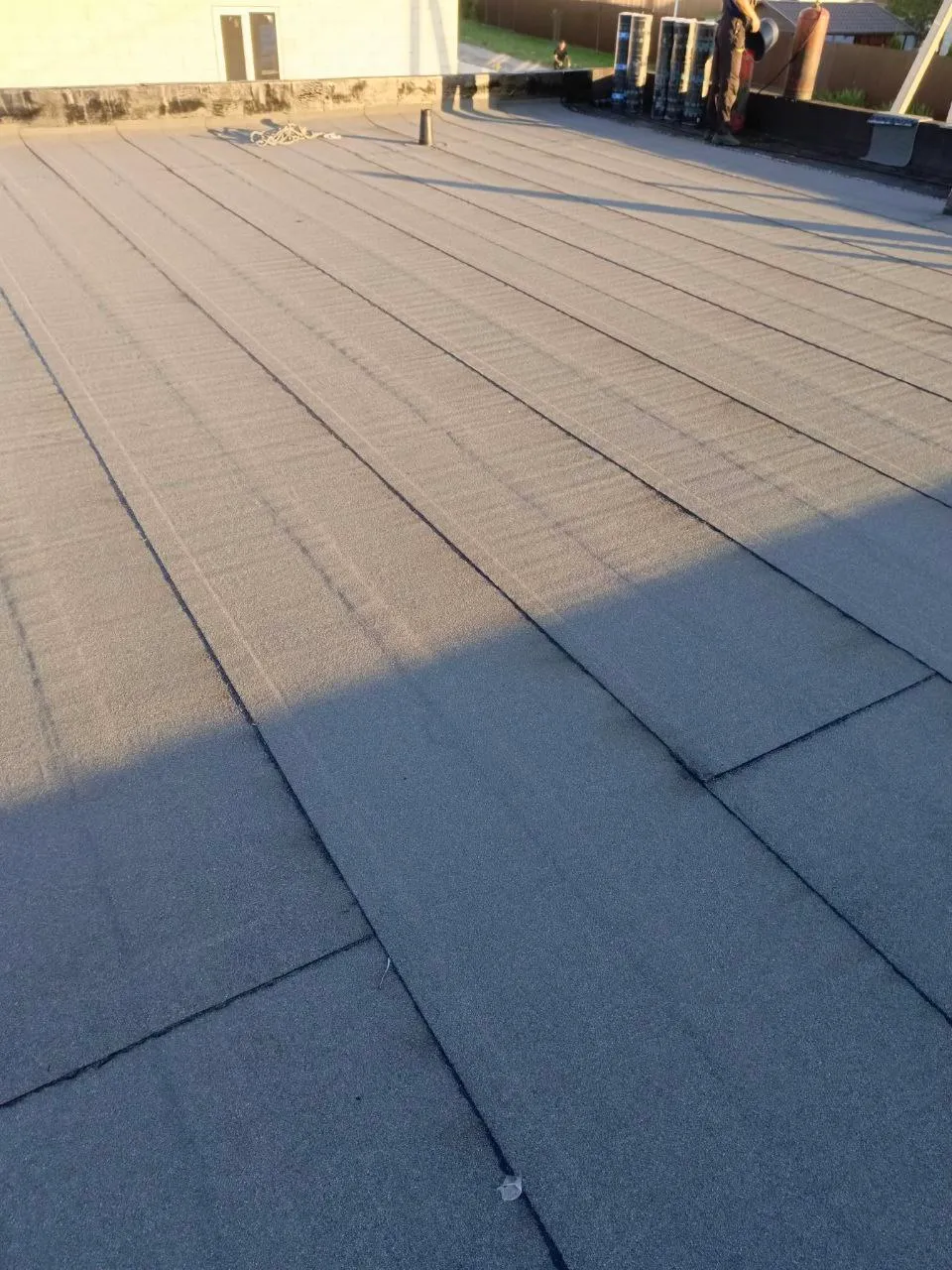 Монтаж наплавляемой кровли на промышленном объекте, Минская область